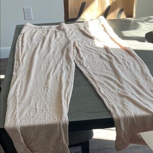 Soma Cream Pajama Pants